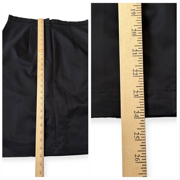 BCBGMaxAzria Black Pencil Skirt, Size US10 - Picture 10 of 10